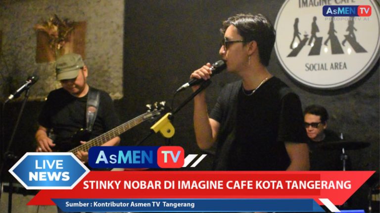 Terbaru: Stinky Meriahkan Nobar Persija vs Persib di Imagine Cafe Tangerang, Padukan Semangat Bola dan Musik